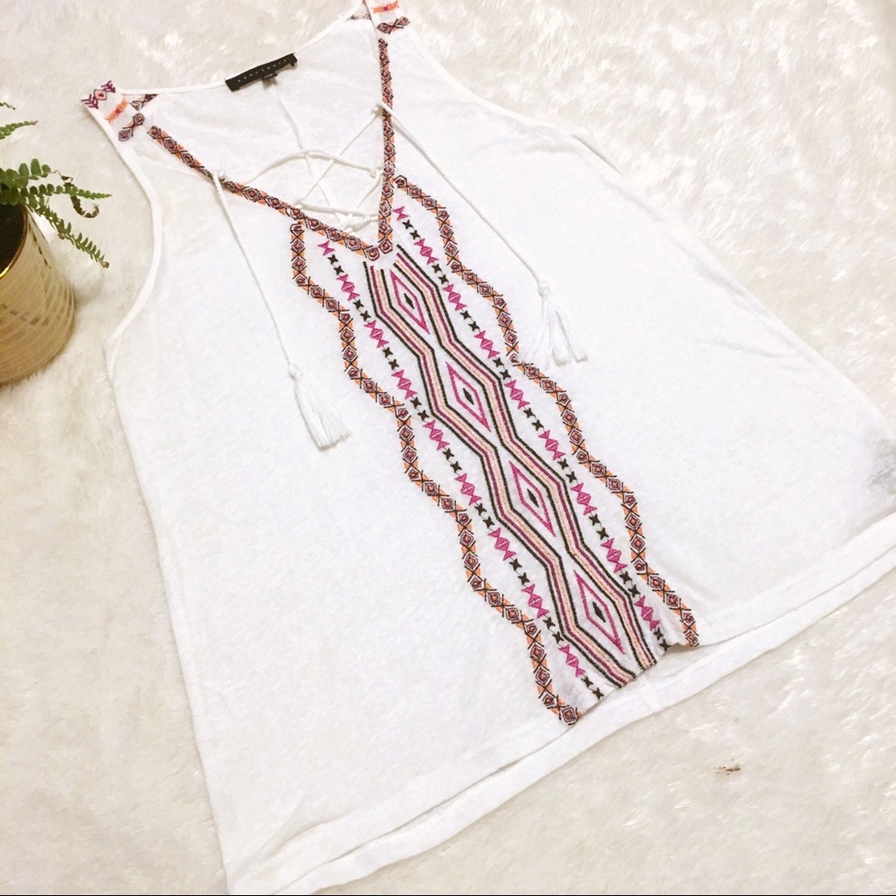 Sanctuary Like New EUC Sleeveless Blouse xs